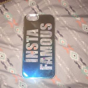 iPhone 6 Case. Glitter Rainfall Case.